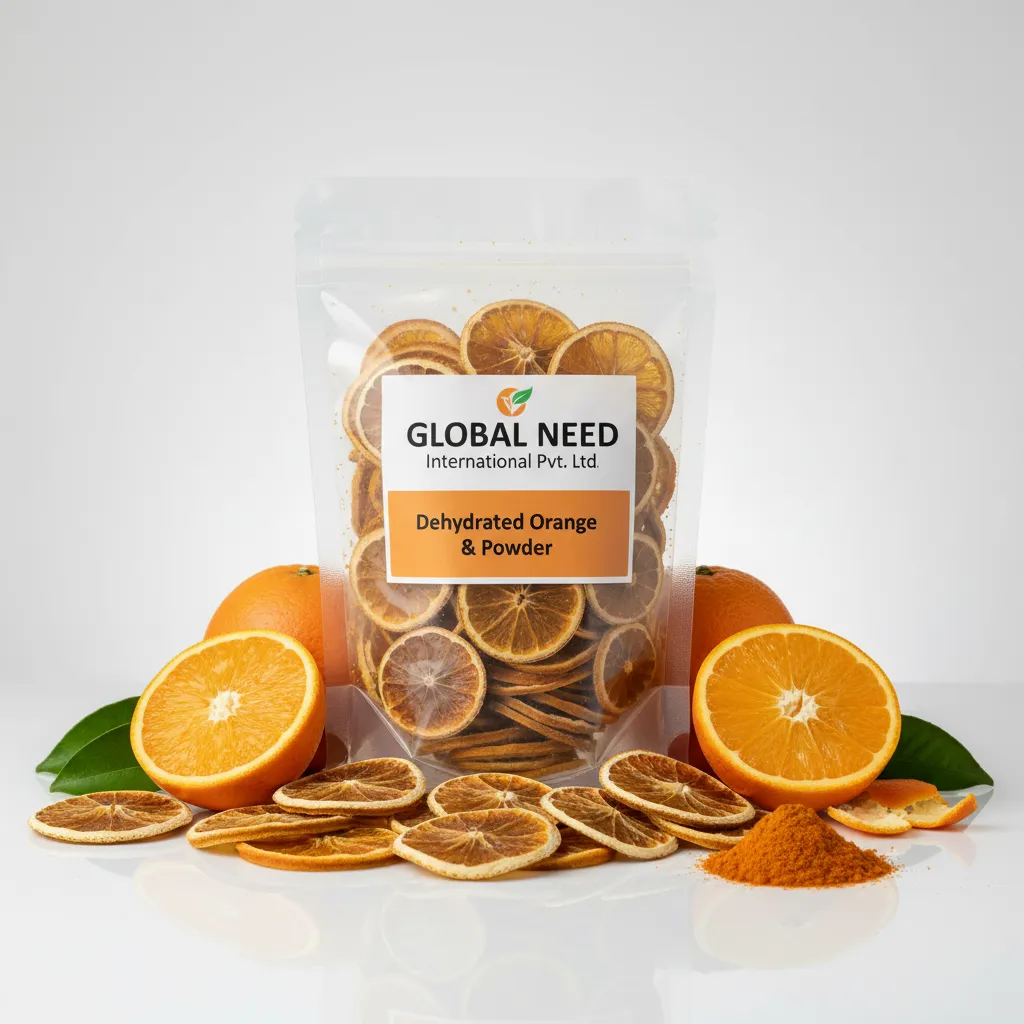 Dehydrated Orange and Powder