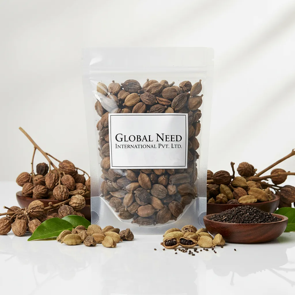 Whole Black Cardamom